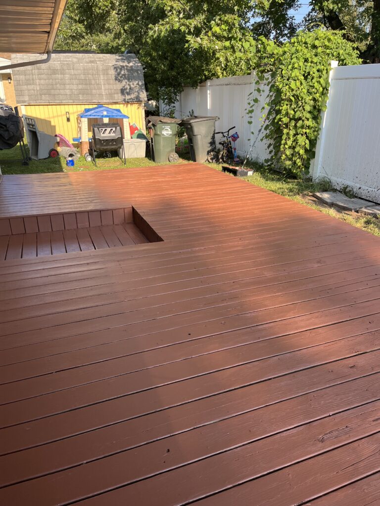 Deck Painting Service in Vandalia