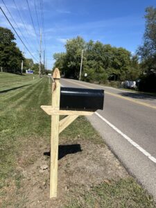 Mailbox Post Replacement in Dayton