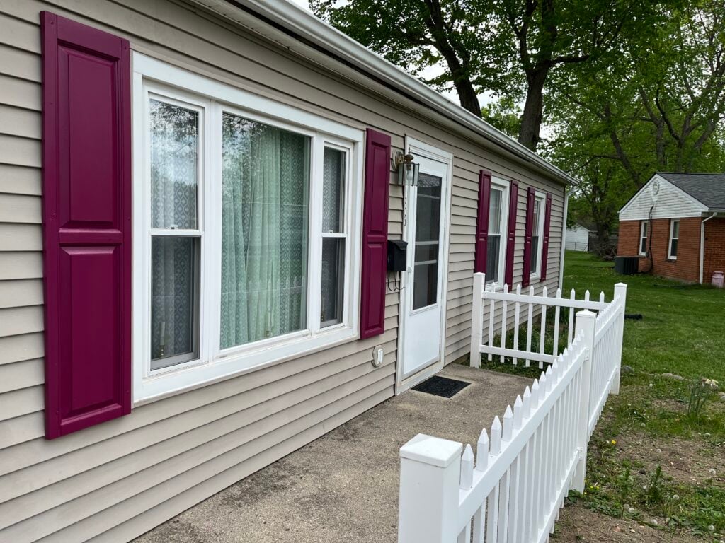 Shutter Painting and Installation in New Lebanon