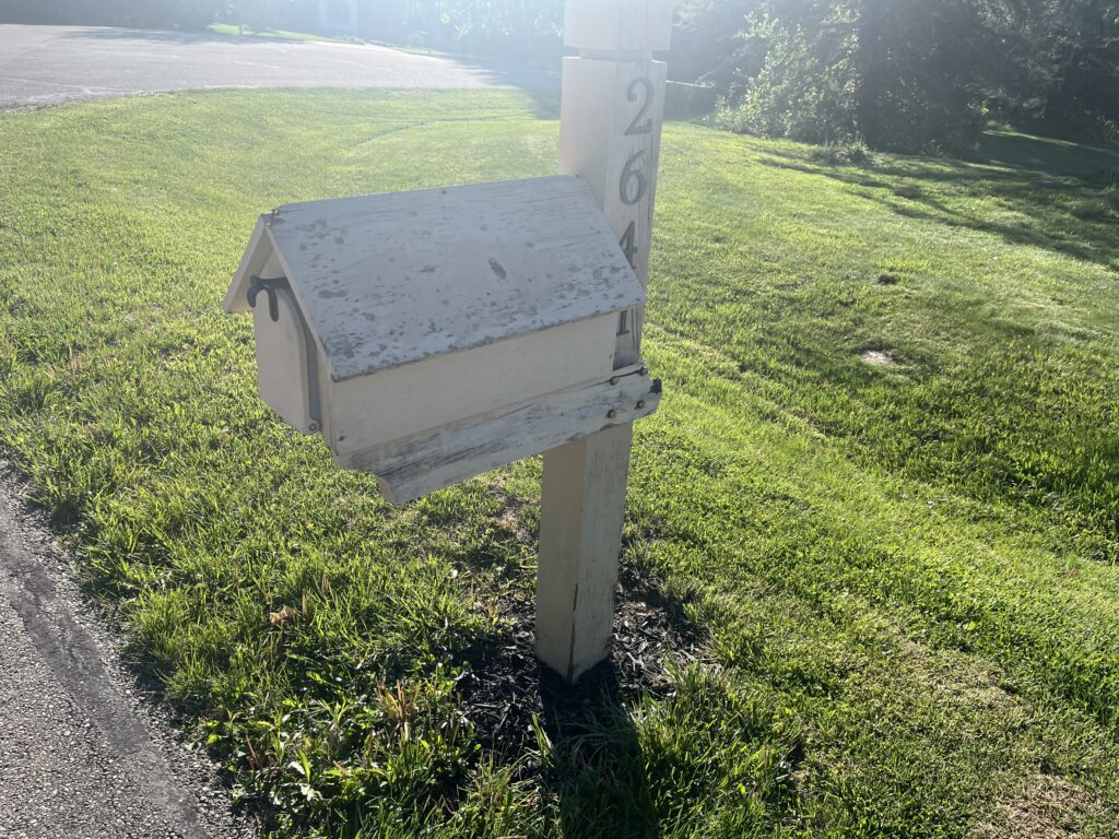 Mailbox Repair and Painting in Beavercreek — bevercreek